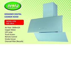 NESTA 90CM DESIGNER DIGITAL COOKER HOOD-deluxe.com.ng