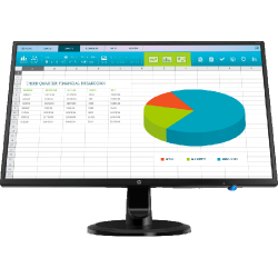 HP N246V IPS MONITOR 24" (HDMI,DVI AND VGA) - deluxe.com.ng