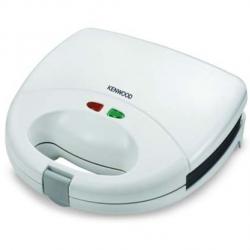 KENWOOD SANDWICH MAKER 2 SLICE WITH 2 PLATES, WHITE, (SMP01)