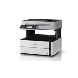 Epson Monochrome M3170 All-in-One Duplex InkTank Printer Print,Copy,Scan FAX,ADF, Black, Medium