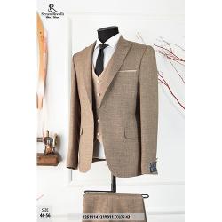 CONTEMPORARY STRIPE 3 PIECE MEN'S SUIT(AVAILABLE IN ALL SIZES)