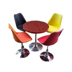 4-Seater Dining Set (Multicolour)