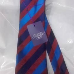 CHARLES TYRWHITT STRIPED CORPORATE NECK TIE