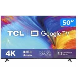 TCL TELEVISION | 50 INCH, 4K ULTRA HD SMART, ANDROID TV, GOOGLE ASSISTANT, DOLBY AUDIO, BEZEL-LESS DESIGN, 3 HDMI, 1 USB, 1 AV - 50P635 - deluxe.com.ng