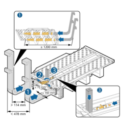 Huawei Battery Installation tray