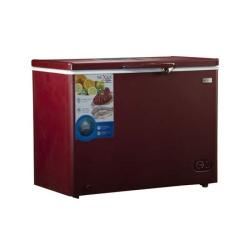 Nexus 555L Double Door Chest Freezer | NX 695C Wine Red - deluxe.com.ng