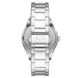 ARMANI EXCHANGE AX2800 MEN’S FITZ QUARTZ BLACK DIAL STAINLESS STEEL WATCH