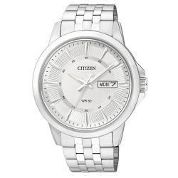 CITIZEN BF2011-51A MEN’S SILVER DIAL SILVER BRACELET QUARTZ DRESS WATCH - deluxe.com.ng