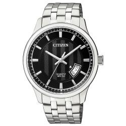 CITIZEN BI1050-81E MEN’S BLACK DIAL QUARTZ BRACELET WATCH - deluxe.com.ng