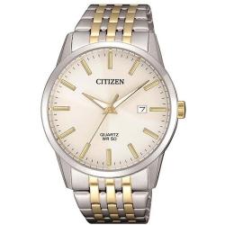 CITIZEN BI5006-81P MEN’S CHAMPAGNE DIAL TWO-TONE BRACELET MEDIUM WATCH - deluxe.com.ng