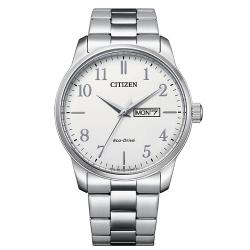 CITIZEN MEN’S BM8550-81A ECO-DRIVE QUARTZ WATCH WITH STAINLESS STEEL BRACELET - deluxe.com.ng