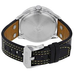 CITIZEN BX1010-02E MEN’S ECO-DRIVE PROMASTER SKY WORLD TIME LEATHER WATCH - deluxe.com.ng