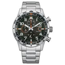 CITIZEN CA0790-83E MEN’S ECO-DRIVE CHRONOGRAPH SILVER WATCH- deluxe.com.ng