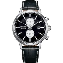 CITIZEN CA7061-18E MEN’S ECO-DRIVE TWIN EYE CHRONOGRAPH WATCH - deluxe.com.ng