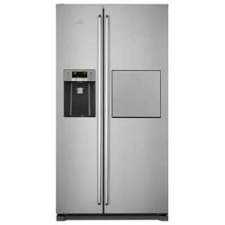 Electrolux Refrigerator | 91cm, 608 Litres, 178 Height, Electrolux EAL6142BOX Anti-fingerprint Fridge-Freezer, Side By Side Door In Stainless Steel Colour - deluxe.com.ng