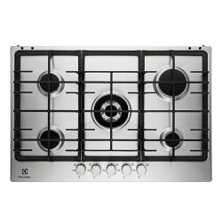 Electrolux Hob | EGG7353NOX 75cm 5 Burners Gas Hob - Stainless Steel - deluxe.com.ng 