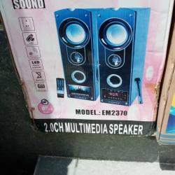 EMGOLD MULTIMEDIA BT HI-POWER SPEAPER  EMS2370 - deluxe.com.ng