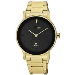 CITIZEN EQ9062-58E WOMEN’S QUARTZ BLACK DIAL GOLD WATCH - deluxe.com.ng