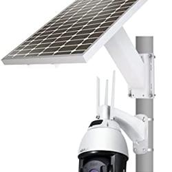 CBERRY 4G SOLAR PTZ SECURITY CAMERA - deluxe.com.ng