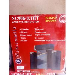 NEWCASTLE HOME THEATRE | NC906 (3.1) HOME THEATRE SYSTEM - deluxe.com.ng