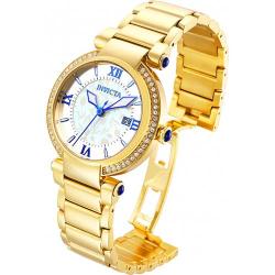 INVICTA 27083 WOMEN’S ANGEL MOTHER OF PEARL DIAL GOLD WATCH - Deluxe.com.ng