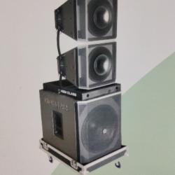 HIGH CLASS SPEAKER MATRIX: M1.2X2 + M1.82  |Frequency Response: (-10dB) : 65Hz- 19KHz| - Deluxe.com.ng