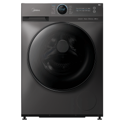 MIDEA WASHING MACHINE |  MF200D120WB/T 12KG INVERTER MOTOR - WASHER & DRYER - FRONT LOAD - deluxe.com.ng