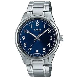 CASIO MTP-V005D-2B4UDF MEN’S BLUE DIAL SILVER BRACELET SMALL WATCH