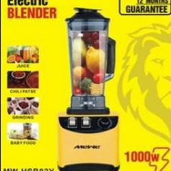 Mewe 1.5L Blender 2000ML Grinder Jar - MW-HSB02Y - deluxe.com.ng