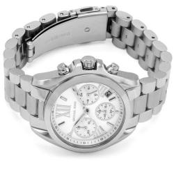 MICHAEL KORS MK6174 WOMEN’S BRADSHAW CHRONOGRAPH SILVER DIAL BRACELET WATCH