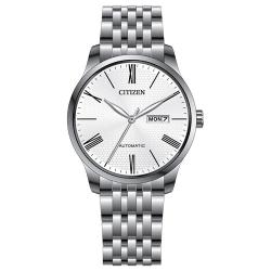 CITIZEN NH8350-59A MEN’S MECHANICAL GUNMETAL BRACELET WATCH - deluxe.com.ng