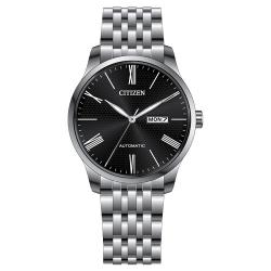 CITIZEN NH8350-59E MEN’S MECHANICAL GUNMETAL BRACELET WATCH - deluxe.com.ng