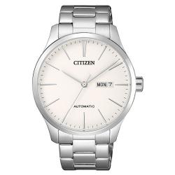 CITIZEN NH8350-83A MEN’S MECHANICAL SILVER BRACELET WATCH - deluxe.com.ng