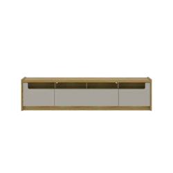 PROVINCIA OSLO TV STAND 1.85M GRIGIO GLOSS/OAK|PROTVSTANDPA225052 - deluxe.com.ng