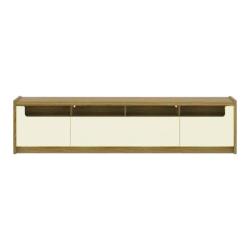 PROVINCIA OSLO TV STAND 2.2M OFF WHITE/OAK|PROTVSTANDPA225151 - deluxe.com.ng