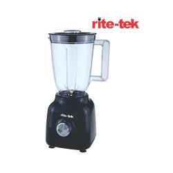 RITE-TEK BLENDER BL235 400W, 2 SPEED + PULSE 1.5LTR JAR WITH MILL COLOUR - deluxe.com.ng