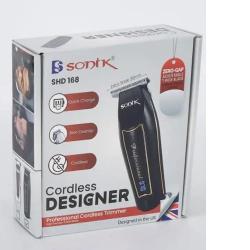 SONIC SHC 168 PROFESSIONAL T WIDE CORDLESS DESIGNER HAIR CLIPPER MADE IN UK - deluxe.com.ng