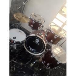 VIRGIN SUPREME PRO COMPLETE DRUM SET - deluxe.com.ng