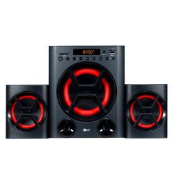 LG  AUD 72B Powerful Sound 40W, 2.1 Ch Speaker System Bluetooth,  USB, SD Card and FM - deluxe.com.ng