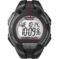 TIMEX T5K417 MEN’S IRONMAN® CHRONOGRAPH DIGITAL BLACK RESIN WATCH