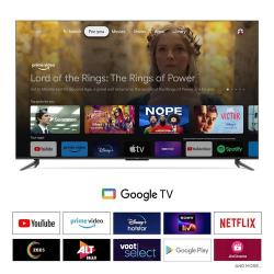 TCL 50 INCH TELEVISION 50C645 QLED 4K UHD Smart TV | GOOGLE TV | DOLBY ATMOS | DTS WITH 3D SOUND - deluxe.com.ng