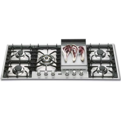 ILVE COOK TOP/HOB | 120cm HP125FC Built-in Cooktops Professional, Stainless Steel Hob  Cooker With Fry-top - deluxe.com.ng