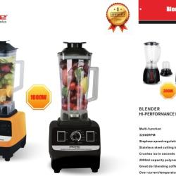 Mewe 1.5L Blender 2000ML Grinder Jar - MWBDR-HS05BK - deluxe.com.ng