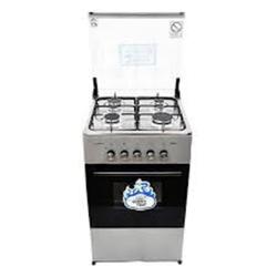 SCANFROST CK5400NG 4 BURNER GAS COOKER GREY,BLACK - deluxe.com.ng