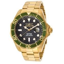 INVICTA 14358 MEN’S PRO DIVER ANALOG DISPLAY SWISS QUARTZ GOLD WATCH - Deluxe.com.ng