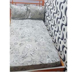 Deluxe Ash Flowered Bedsheets