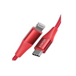 Anker Powerline+ II mobile phone cable |A8652H91| Red 0.9 m USB C Lightning