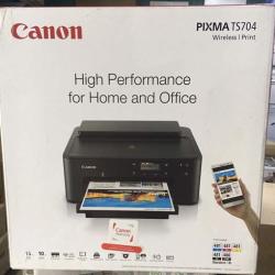 CANON COLOURED WIRELESS PRINTER TS704 