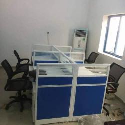 QUALITY DESIGNED ROUND WHITE MARBLE TOP CENTER TABLE WITH GOLDEN FRAME & 2 SIDE STOOLS - (JAFU) - deluxe.com.ng