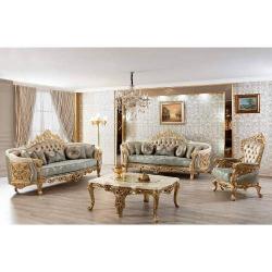 QUALITY COMPLETE 7 SET OF SOFAS WITH DINING TABLE/CHAIRS  (FIKLA) - deluxe.com.ng